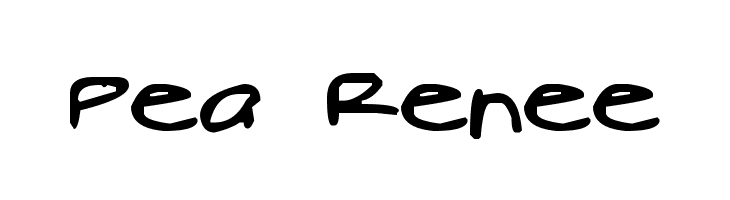 Pea Renee  Frei Schriftart Herunterladen