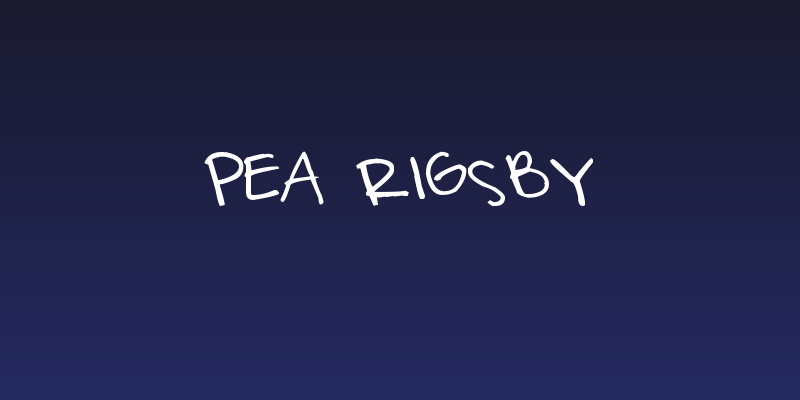 Pea Rigsby Social Header