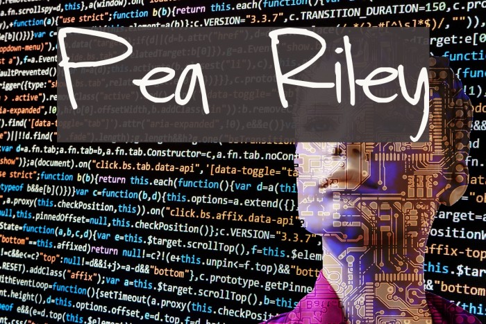 Pea Riley Fonte examples