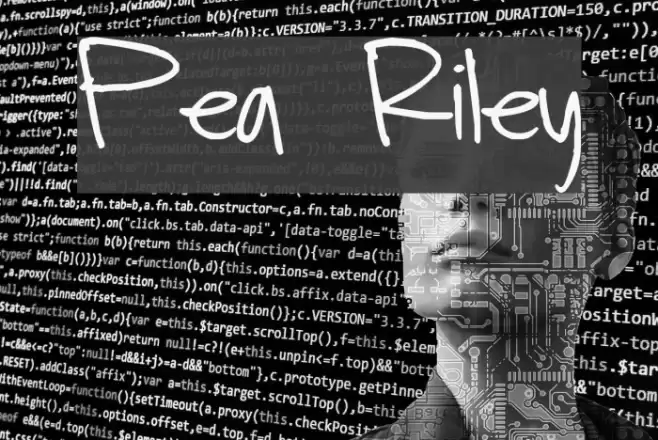 Pea Riley Font examples