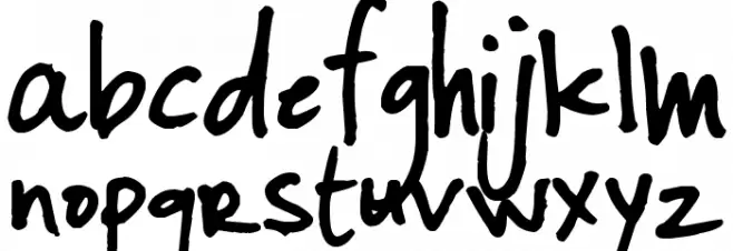 Pea RobotStrong خط أحرف صغيرة