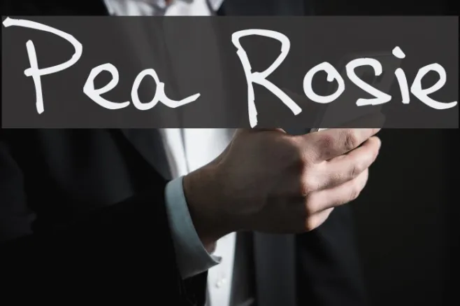 Pea Rosie Example 1