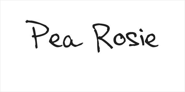 Pea Rosie Logo
