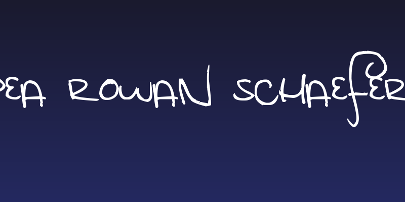 Pea Rowan Schaefer Social Header