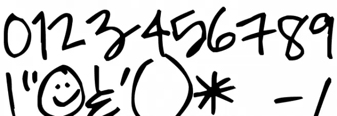 Pea Roxygirl Font OTHER CHARS