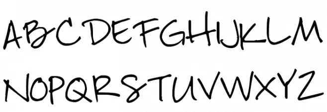Pea Roxygirl Schriftart Groß