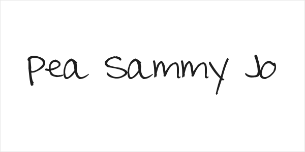 Pea Sammy Jo Logo
