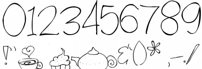 Pea Sandra Dee Polices AUTRES CHARS