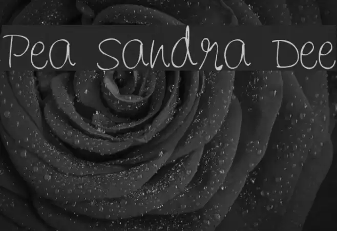 Pea Sandra Dee Polices examples