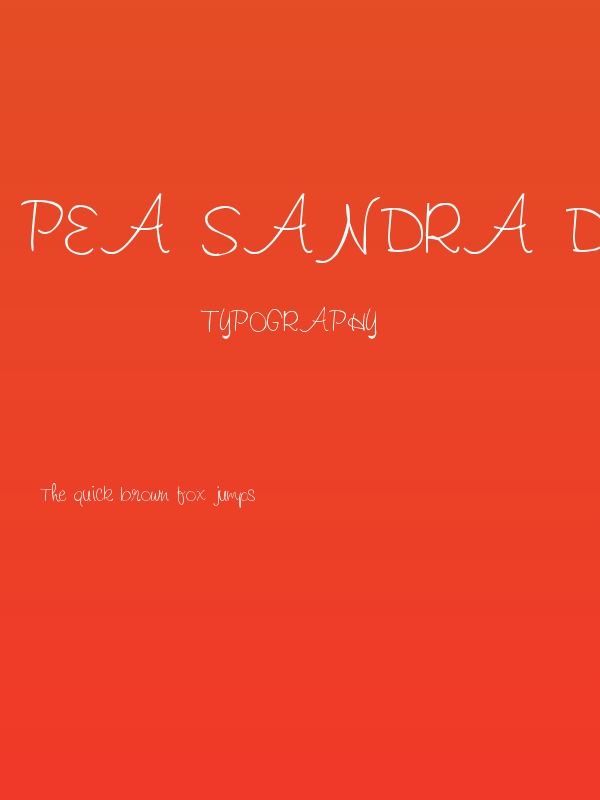 Pea Sandra Dee Poster