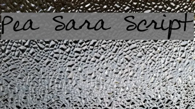 Pea Sara Script Example 3
