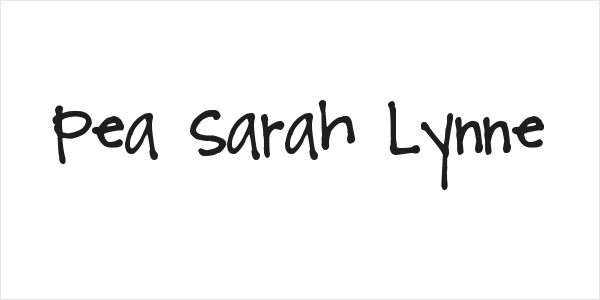 Pea Sarah Lynne Logo