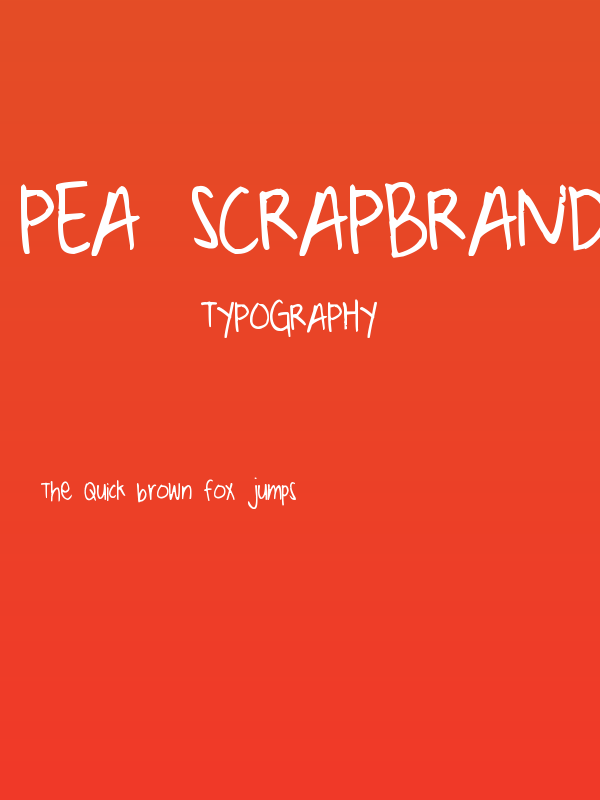 Pea ScrapBrandy Thin Poster