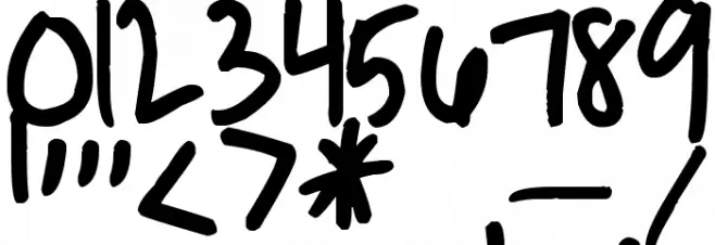 Pea ScrapBrandy Font OTHER CHARS