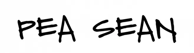 Pea Sean  免费字体下载