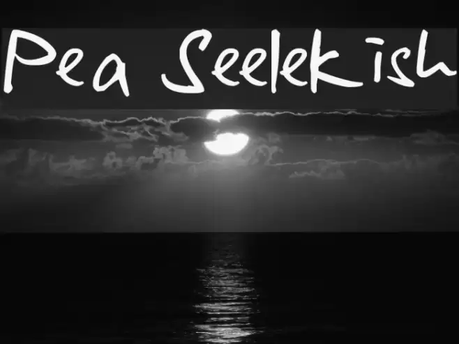 Pea Seelekish examples