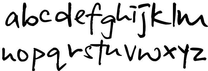 Pea Seelekish Fonte MINÚSCULAS