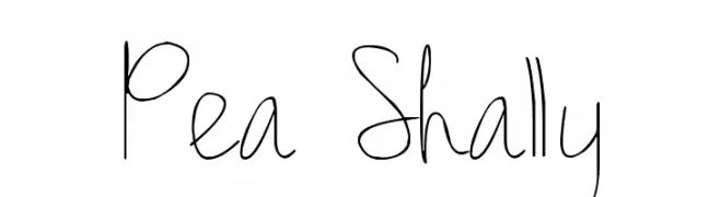 Pea Shally  नि: शुल्क फ़ॉन्ट्स डाउनलोड