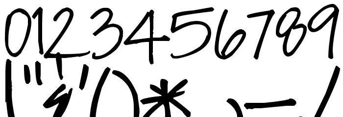 Pea Sheila Font OTHER CHARS