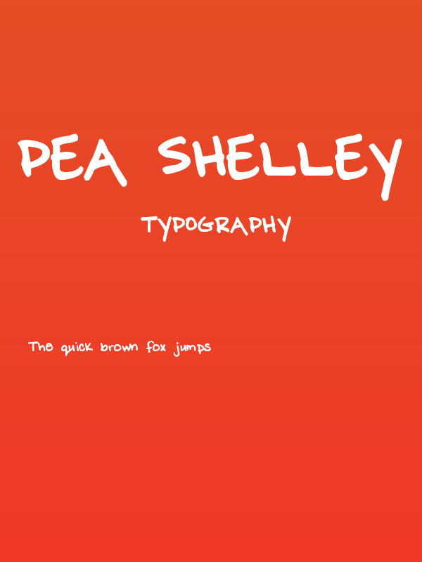 Pea Shelley Poster