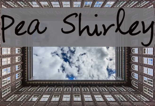 Pea Shirley Example 3