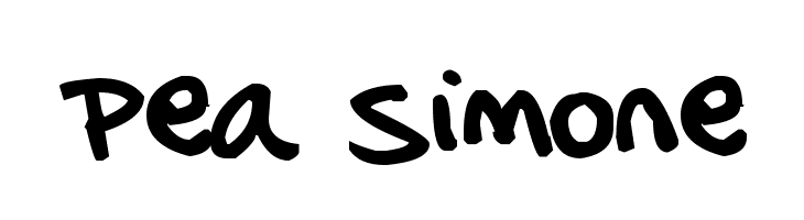 Pea Simone  Fuentes Gratis Descargar