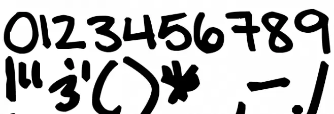 Pea Simone Font OTHER CHARS