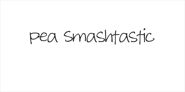 Pea Smashtastic Logo