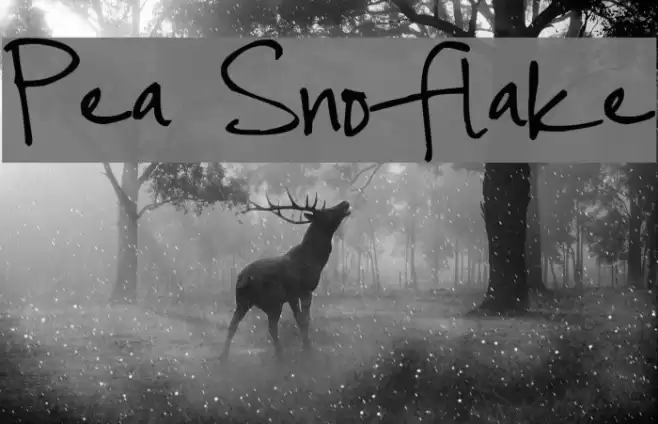 Pea Snoflake  examples