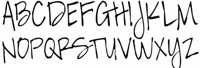 Pea Squeaker Schriftart Groß