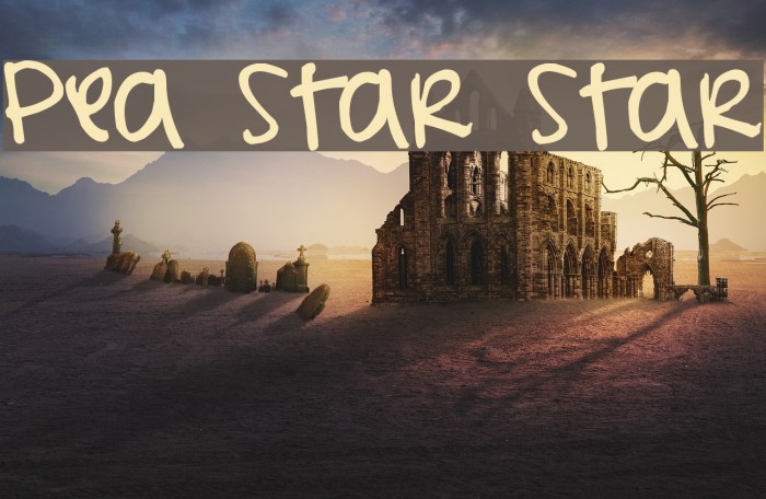 Pea Star Star Example 3