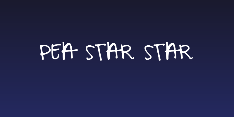 Pea Star Star Social Header