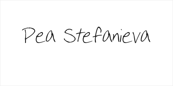 Pea Stefanieva Logo