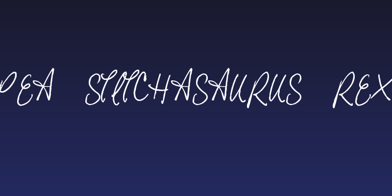 Pea Stitchasaurus Rex Social Header
