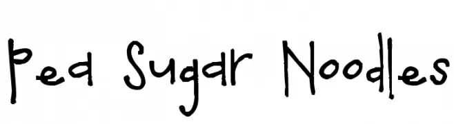 Pea Sugar Noodles 