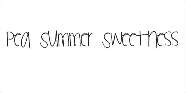 Pea Summer Sweetness Logo