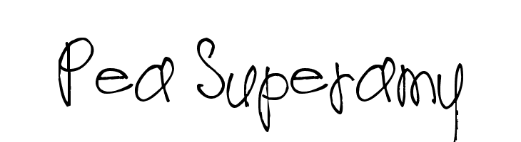 Pea Superamy  Frei Schriftart Herunterladen