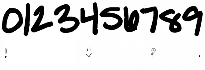 Pea Susan Font OTHER CHARS