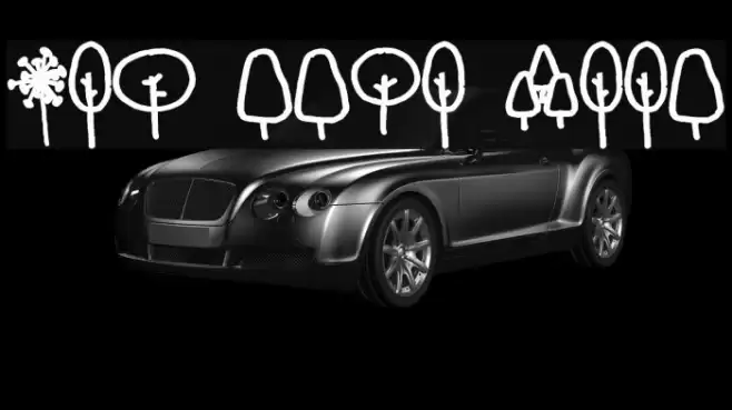 Pea Susie Trees Font examples