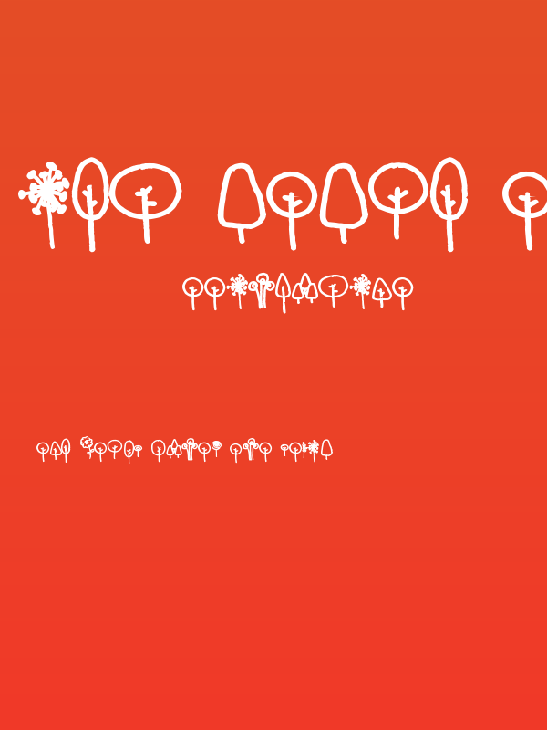 Pea Susie Trees Poster