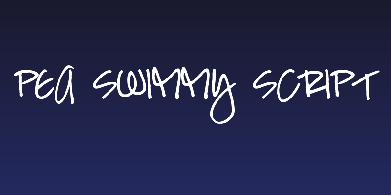 Pea Swimmy Script Social Header