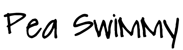 Pea Swimmy Font