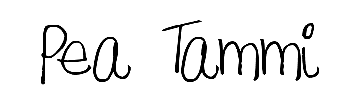 Pea Tammi Font