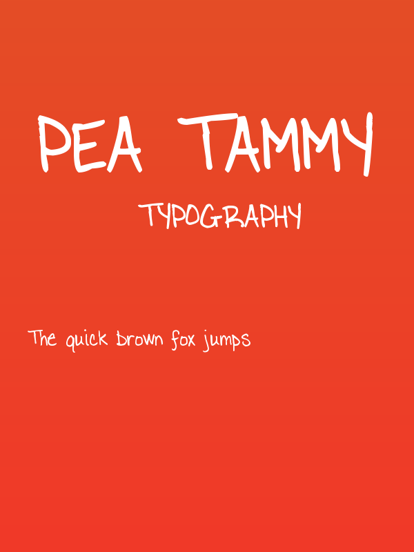 Pea Tammy Poster