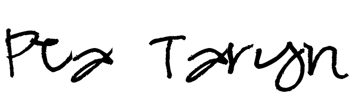 Pea Taryn  les polices de caractères gratuit tlcharger