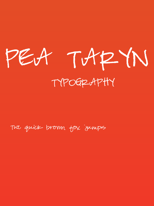Pea Taryn Poster