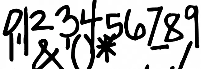 Pea Tawni Font OTHER CHARS