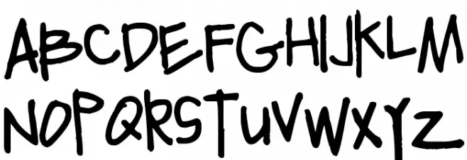 Pea Tawni Schriftart Groß