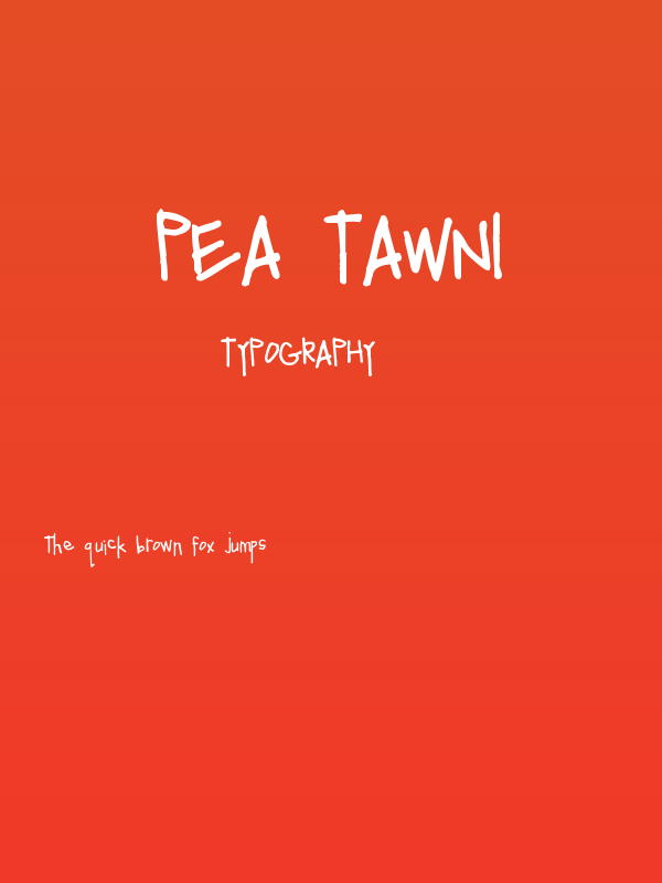 Pea Tawni Poster