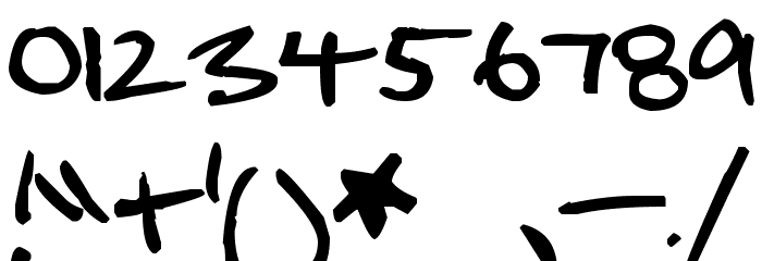 Pea Tequila Mockingbird Font OTHER CHARS